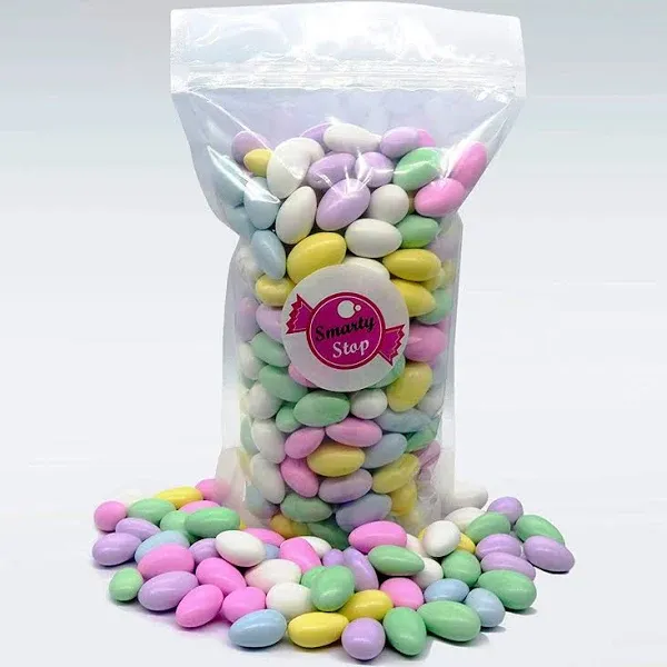 Jordan Almonds Assorted Pastel Colors 2 Pound Pack of 1