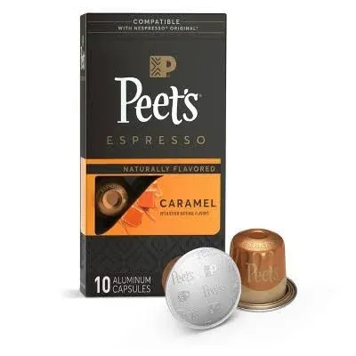 Peet's Coffee Caramel Espresso Capsules