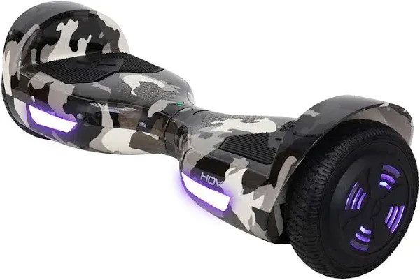 Hover-1 Helix Electric Hoverboard | 7MPH Top Speed, 4 Mile Range, 6HR Full-Charge, Built-In Bluetooth Speaker, Rider Modes: Beginner to Expert