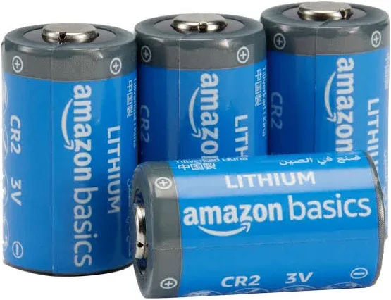 Amazon Basics CR2 Lithium Batteries 3 Volt