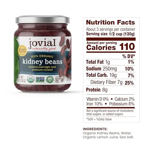 Jovial Organic Kidney Beans