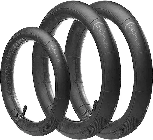 16" Back and 12.5" (2+1) Front Wheel Replacement Inner Tubes and Tires | Compatible with BoB Stroller Tire Revolution SE/Pro/Flex/SU/Ironman - Made from BPA/Latex Free Premium Quality Butyl Rubber