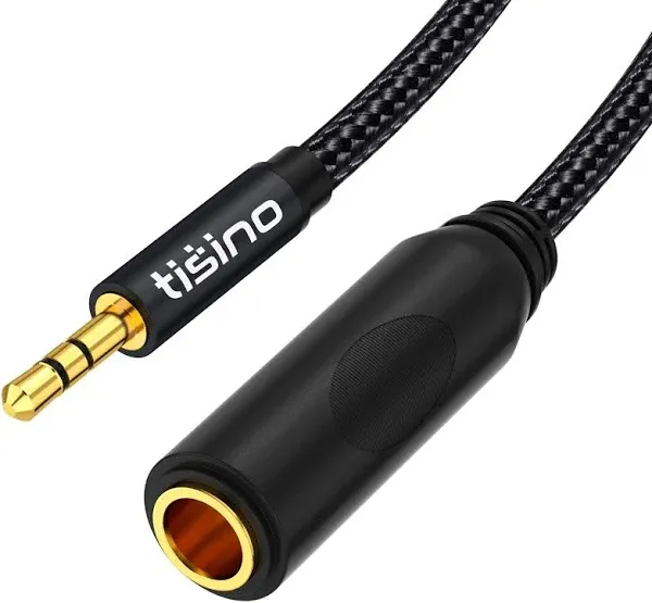 tisino 1/4 to 3.5mm Adapter, 1/4&#034; Female to 1/8&#034; Male Stereo Audio Adapter for H