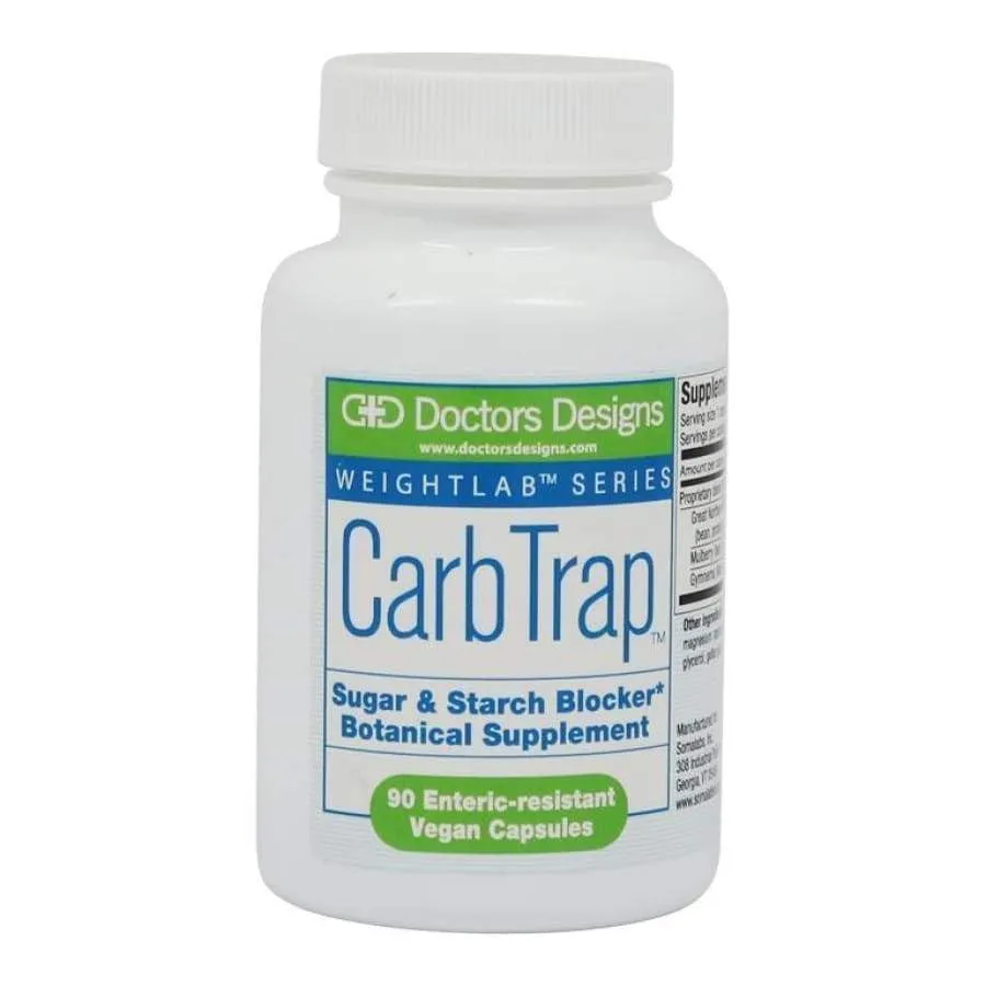 Doctors Designs CarbTrap Sugar & Starch Blocker 90 Capsules