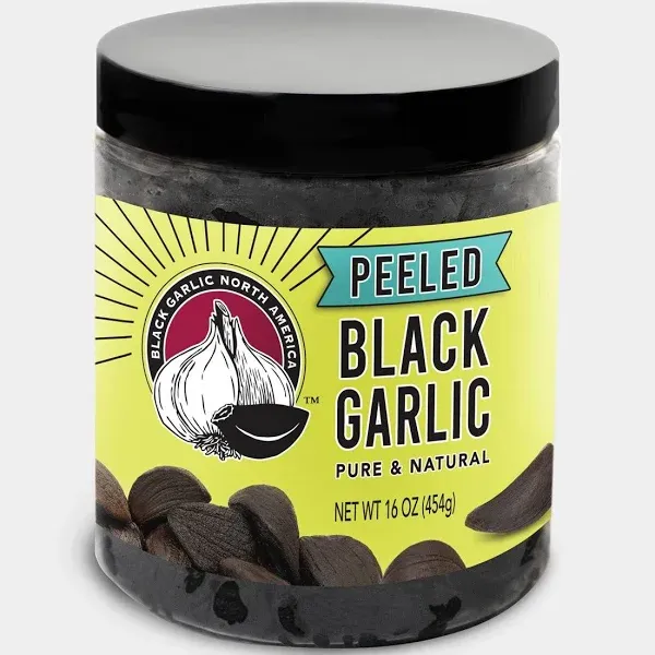 Peeled Black Garlic (5 oz.)- Kosher Certifed