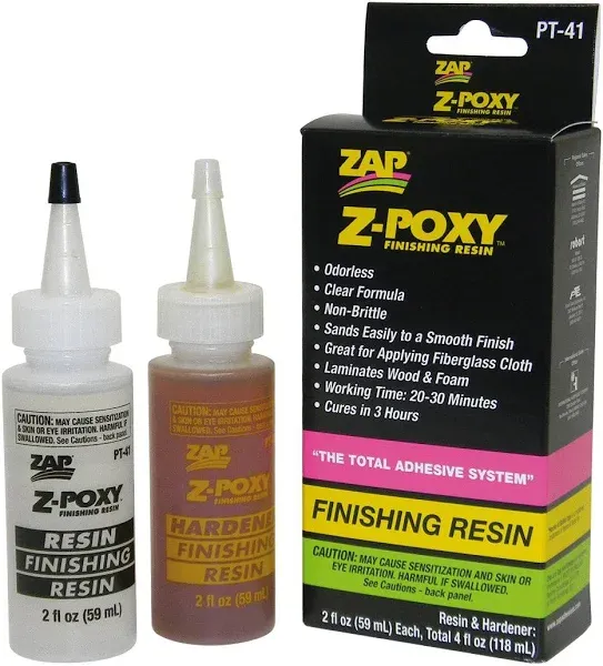 Pacer Glues Z-Poxy Finishing Resin 4oz