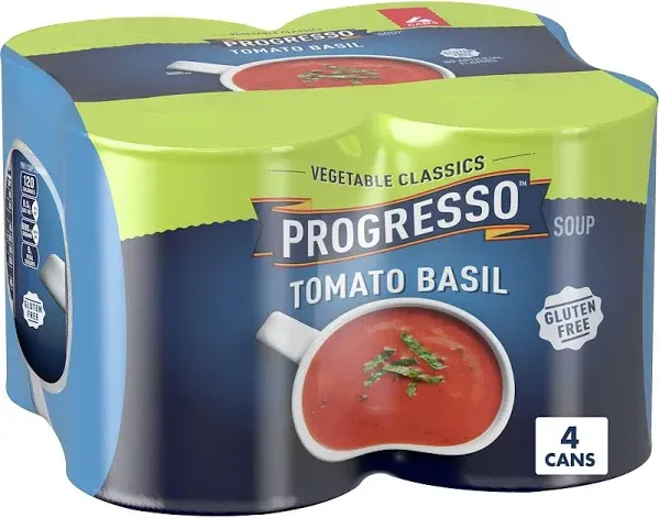 Progresso Vegetable Classics Soup, Tomato Basil - 19 oz