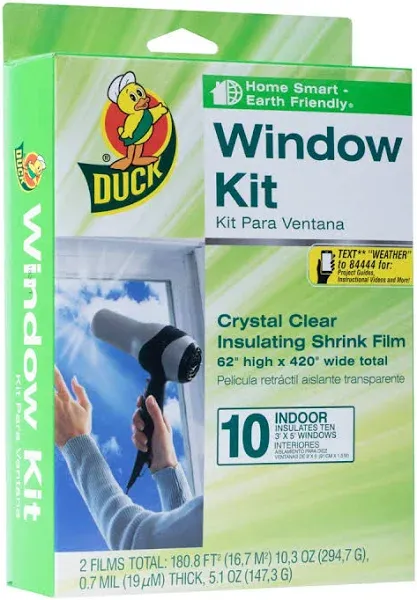 Duck Indoor 10-Window Shrink Film Kit