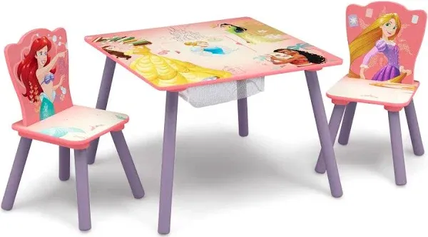 Delta Children Disney Princess Kids Table and Chair Set