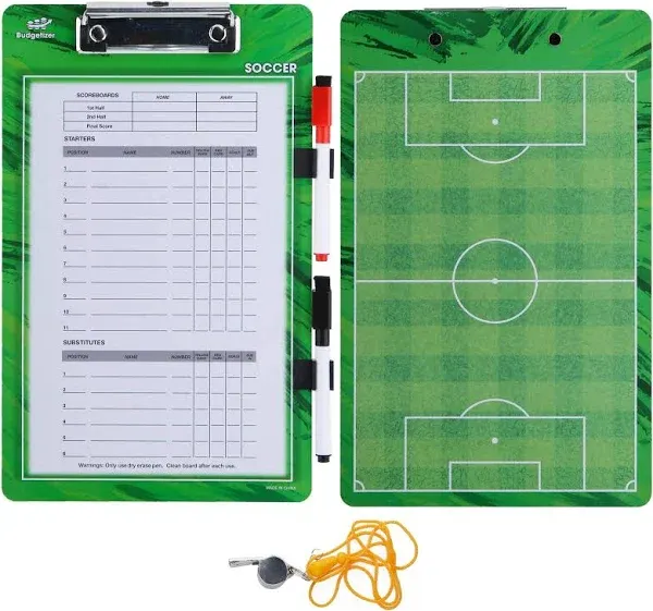 Budgetizer Soccer Clipboard