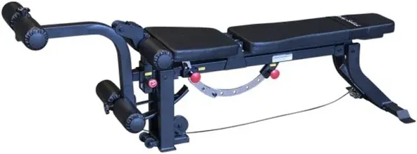 Body Solid GLEG Adjustable Bench with Cable Leg Developer