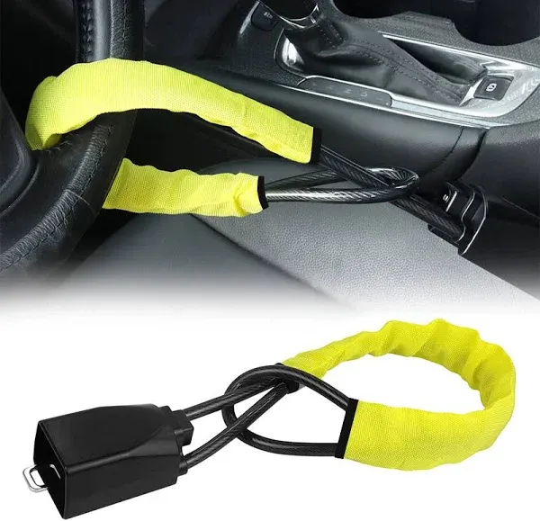 Anti Theft Car Locking Device Safety Belt to Steering Wheel Lock L1016 Kaycentop