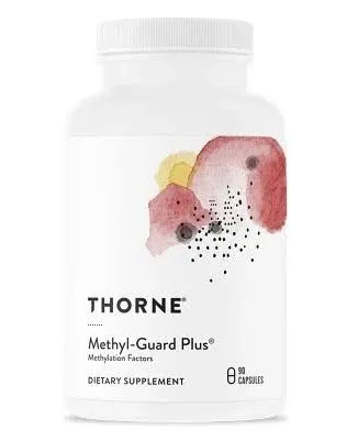 THORNE Methyl-Guard Plus - Supports Healthy Methylation, Active B Vitamins - Gluten-Free, 90 Caps