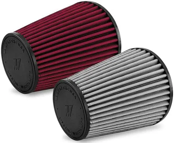 Mishimoto MMAF-2758 Performance Air Filter, 2.75&#034; Inlet, 8&#034; Filter Length