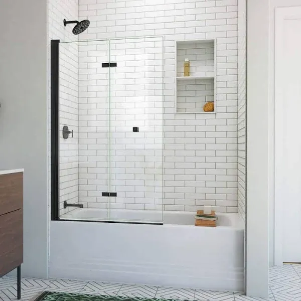 DreamLine Aqua-Q Fold Frameless Bi-Fold Tub Door