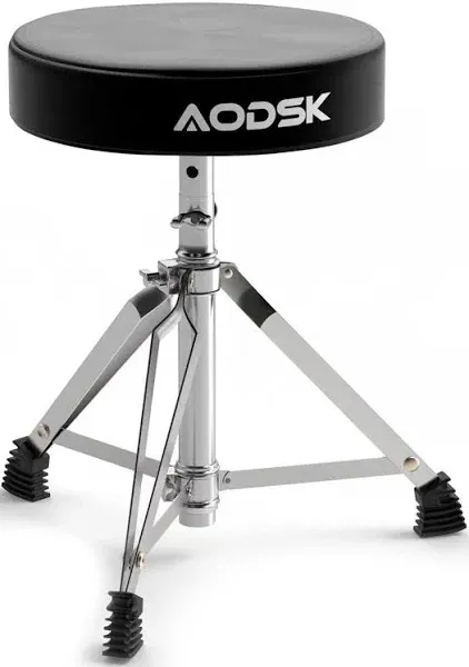 AODSK Drum Throne Padded Foldable Seat Chair