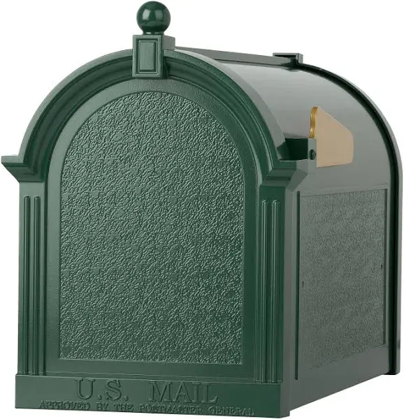 Whitehall Products Capital Mailbox (Black)