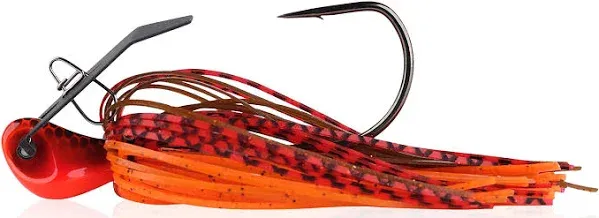 New 1/2 oz. Slobberknocker Bladed Jig - Green Pumpkin Shad - Bulk Packaging