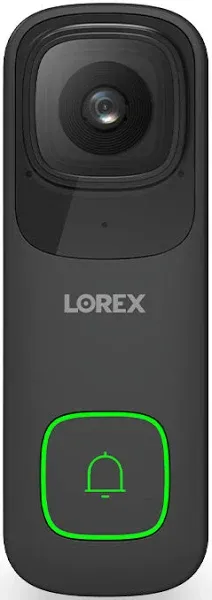 Lorex 4K Wi-Fi Video Doorbell (Wired, 32GB, Cloud-Enabled)