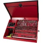 Montezuma Triangle 36.81-in W x 21.61-in H Steel Tool Chest (Red)