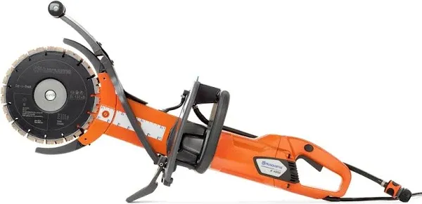 Husqvarna K4000 350mm Electric Wet &amp; Dry Concrete Cutting Saw with Vacuum Shoe A