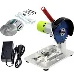 NovelLife Mini Miter Saw 4 inch Electric Table Cut-Off Chop Saw 775 Motor 105mm Circular Blade for DIY Model Crafts Hobby Metal Wood Plastic Compound