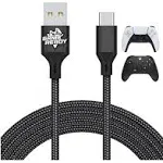 Gaming USB C to USB A 10ft Cable. Made for Low Latency and Fast Charging Gami...