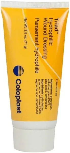 Coloplast Triad Hydrophilic Wound Dressing: 2.5 Oz (71 g)