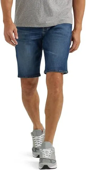 Mens Extreme Motion Straight Fit Denim Short:Dusk:28 | Men's Shorts | Lee®