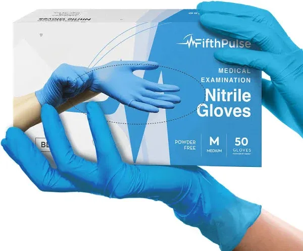 Fifth Pulse Nitrile Exam Gloves