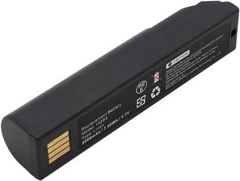 Replacement Battery for Honeywell 3820 4820 5620 6320 1202 BAT-SCN01 HR-100,fits Part No Honeywell 100000495 S-L-0526-E 013283 HO48L1-G 50121527-002 HR-B1 50121527-005,3.7V Li-ion 3400mAh/12.58Wh