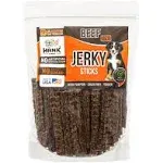 Hank & Harley Jerky Sticks Beef Lung 1 lb - USA Lean Protein Soft Dog Treats with Pumpkin. 100% Natural, No Added Sugar, Flour or Fillers. Ideal for