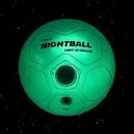  LED Glow in The Dark Soccer Ball () Teal