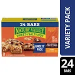 Nature Valley Granola Bars, Chewy, Dark Chocolate, Peanut & Almond/Peanut, Sweet & Salty Nut, Variety Pack, 24 Pack - 24 pack, 1.2 oz bars