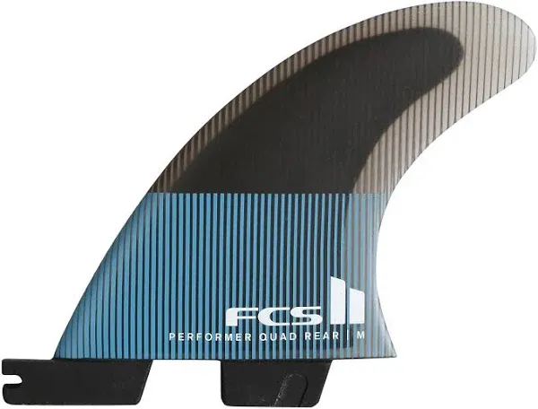 FCS Surfboard Fins FCS II Performer PC Quad Rear Fins