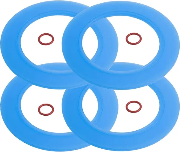 4 Pack 7301111-0070A Flush Valve Seal Kit Replacement by BlueStars - Exact Fit f