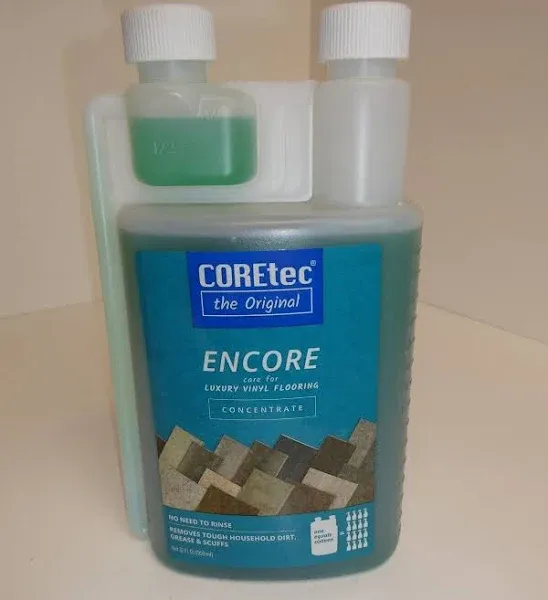 COREtec Encore Floor Cleaner Care for Luxury Vinyl Flooring Concentrate