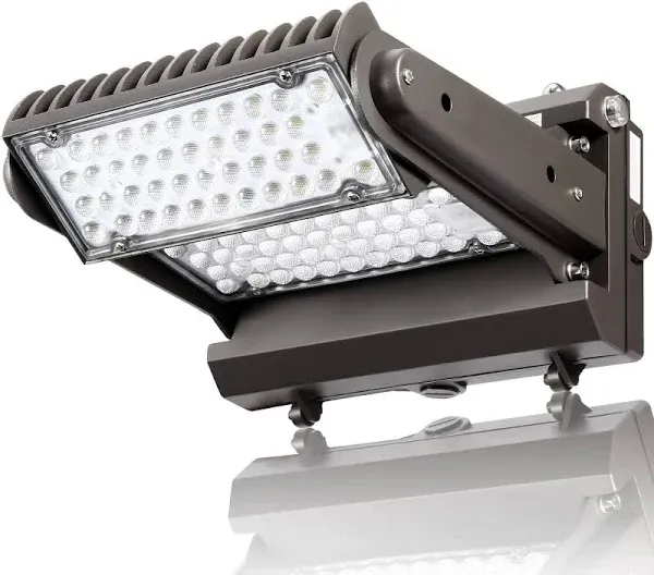 MechanicSurplus.com Dusk to Dawn 150W Rotatable LED Wall Pack Light