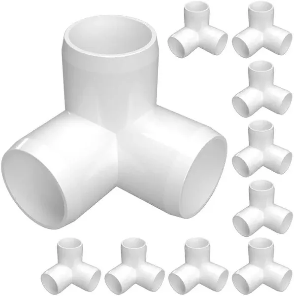 Formufit 3-Way Elbow Furniture Grade PVC Fitting