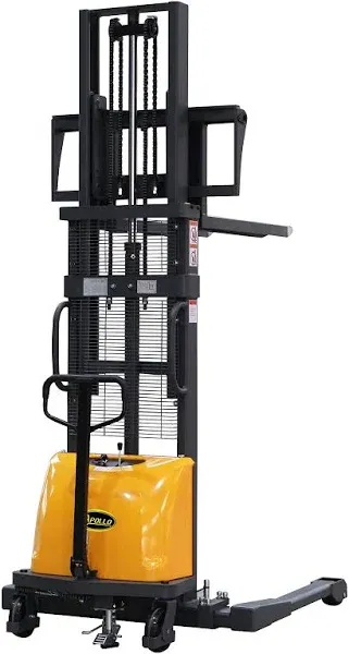 Apollolift 3300lb Semi Electric Pallet Stacker