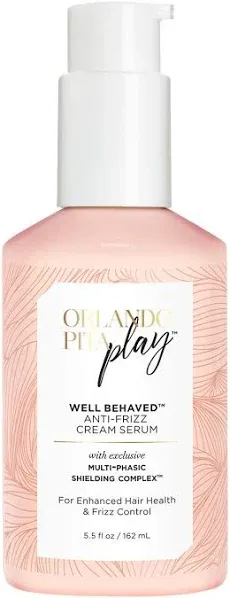 ORLANDO PITA Play, Well Behaved, Anti-Frizz Cream Serum. New! No Lid Or Box