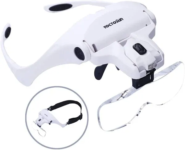 YOCTOSUN LED Head Magnifier