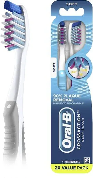 Oral-B CrossAction Deep Reach Manual Toothbrush