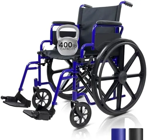 Vive Health Heavy Duty Wheelchair