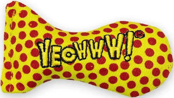 Yeowww Stinkies Catnip Toy, Dots