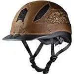 Troxel Cheyenne Leather Riding Helmet