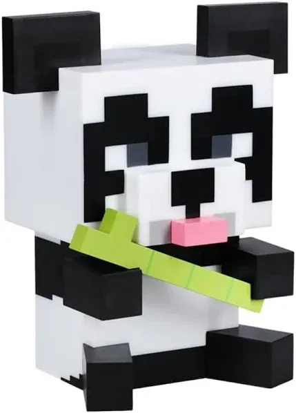 Paladone Minecraft Panda Light - Cute Portable Night Light & Room Decor for Kids - Officially Licensed Minecraft Gift