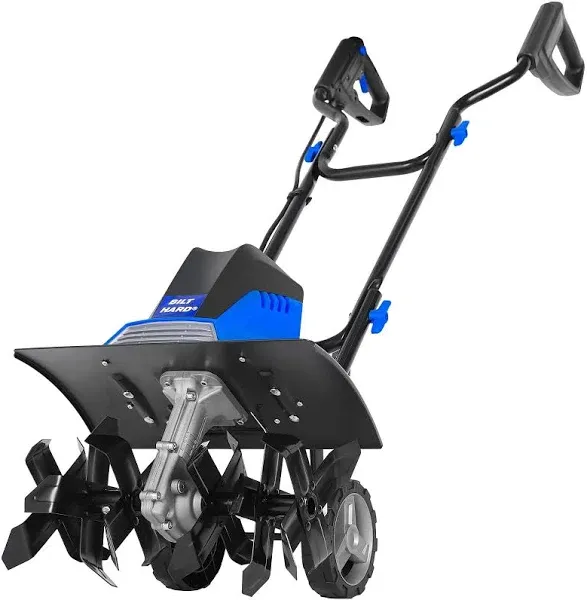 Hykolity 16-Inch Electric Tiller 13.5-Amp Cultivator Foldable 6-Steel Blades