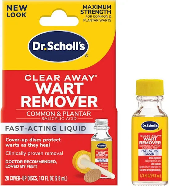 Clear Away Fast-Acting Liquid Wart Remover