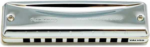 Suzuki Promaster Valved Harmonica, KEY of C